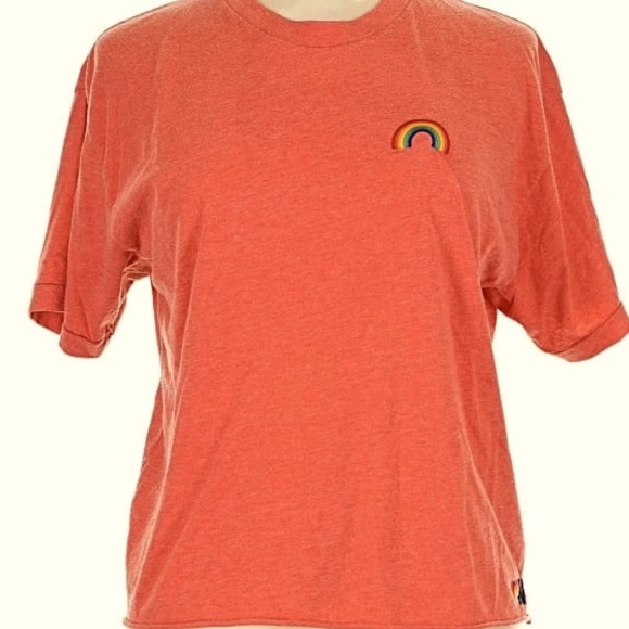 Aviator Nation Tee boyfriend rainbow.  size L - Picture 1 of 1